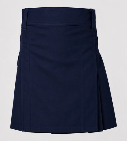 navy blue kilt