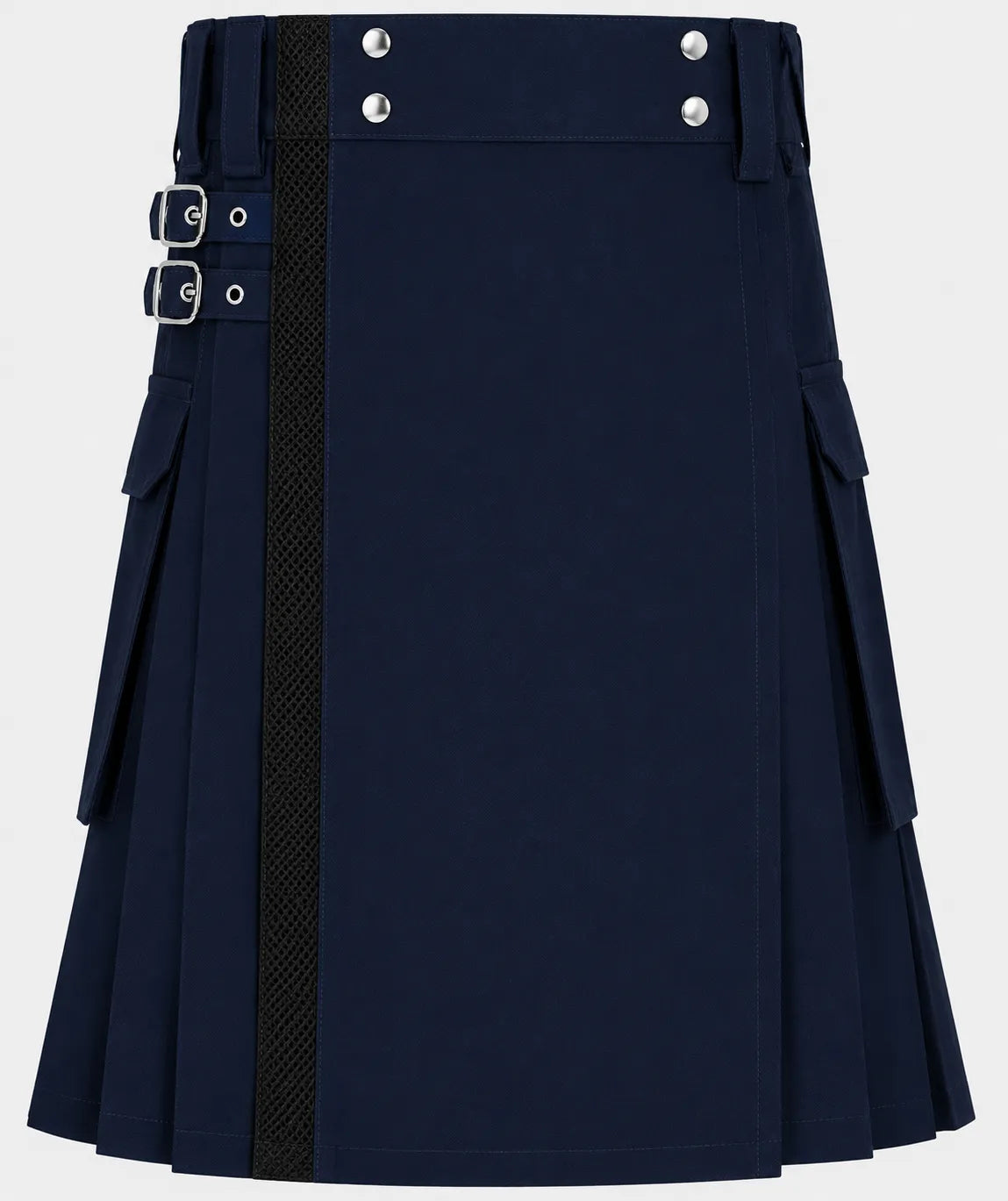 navy blue kilt