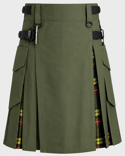 olive green kilt