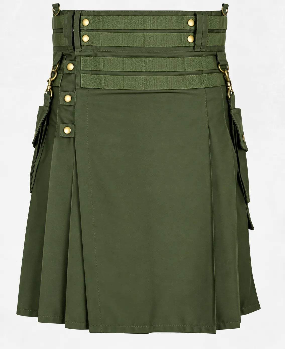 olive green kilt