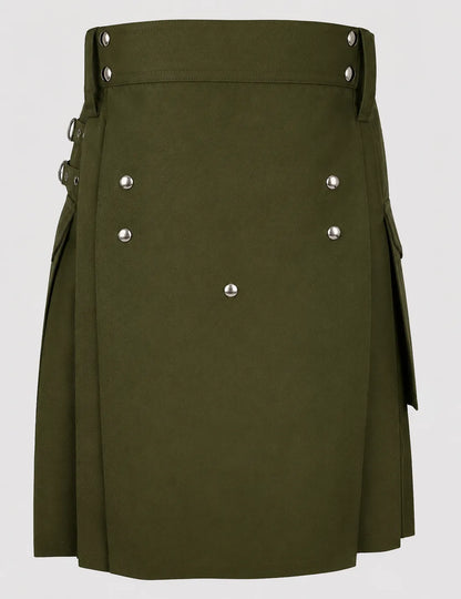 olive green kilt