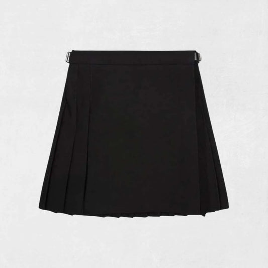 Custom made Scottish black women tartan kilt with pleated design