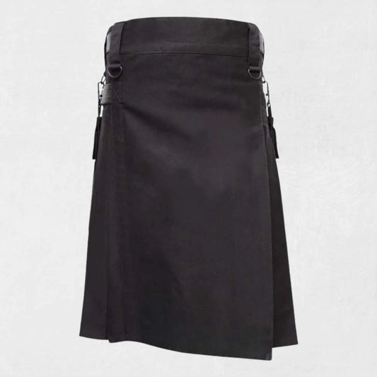 Premium Traditional Scottish Utility Kilt with cotton fabric and pockets
