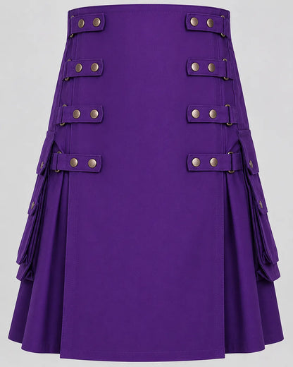 purple kilt