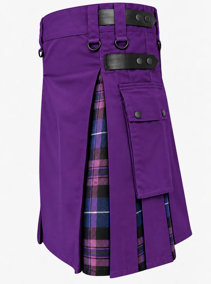 purple kilt