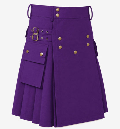 purple kilt