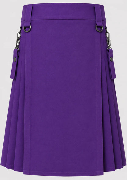 purple kilt