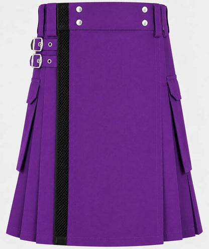 purple kilt