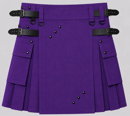 purple kilt