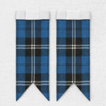 Ramsay Blue Tartan Flashes for Traditional Highland Wear