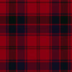 Robertson Red Modern tartan in bold Scottish heritage pattern for event wear