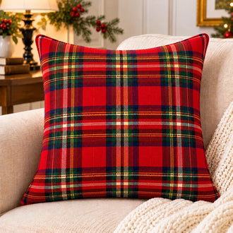 Royal Stewart Tartan Cushion