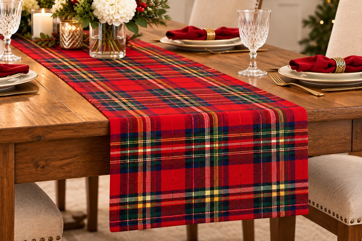 Royal Stewart Tartan Table Runner