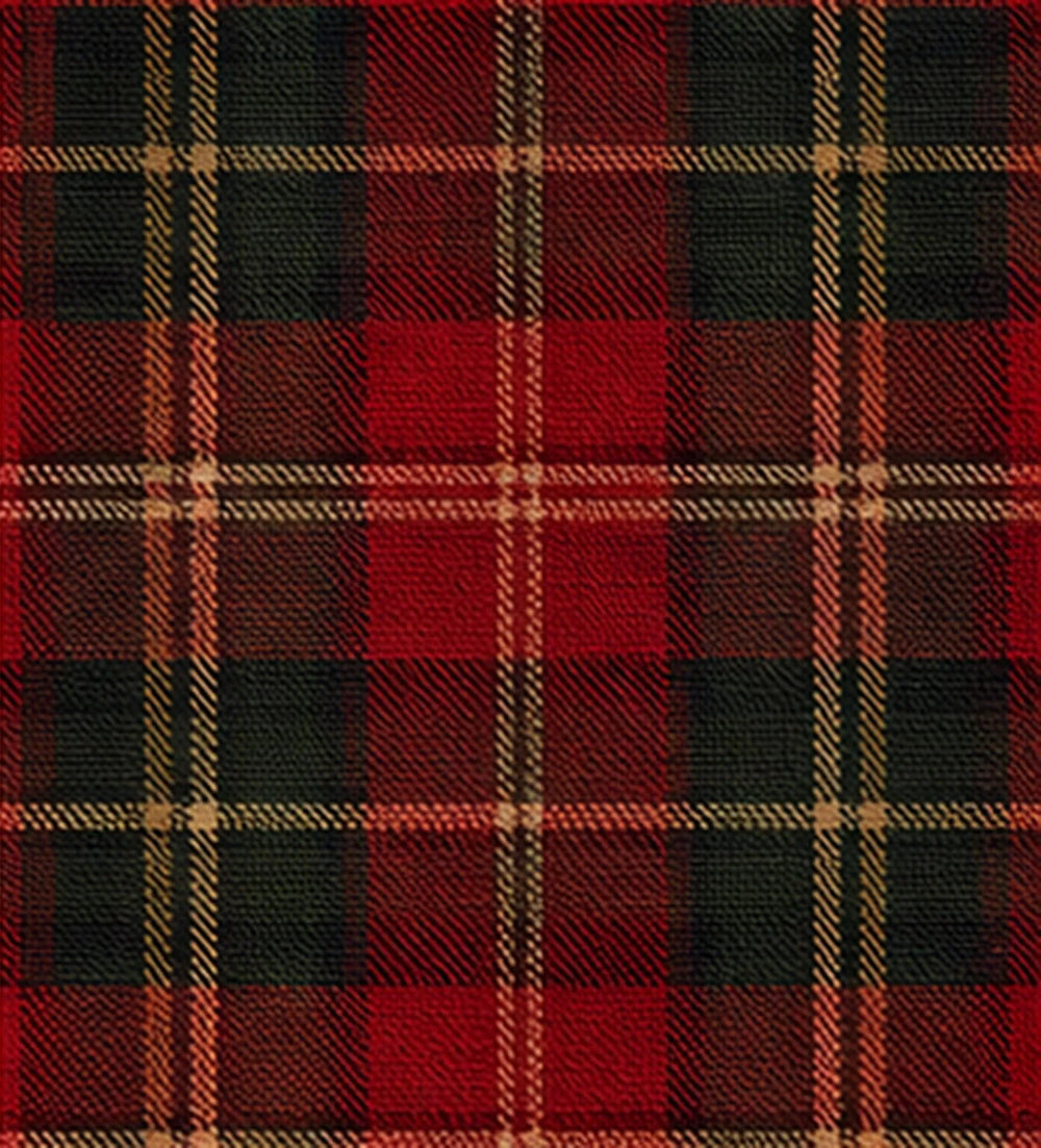 Sinclair Red Muted Tartan