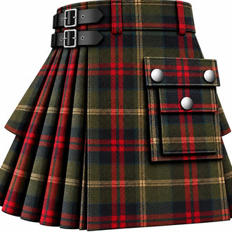 Sinclair Hunting Ancient Tartan Kilt in traditional Scottish Highland style

