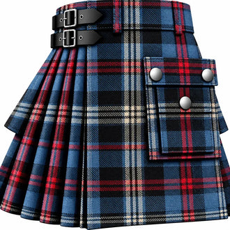 Sinclair of Ulster Ancient Tartan Kilt in traditional Highland style

