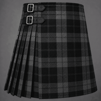 Smith Fehsenfeld Family Personal Tartan Kilt featuring authentic Scottish tartan with traditional pleated Highland design