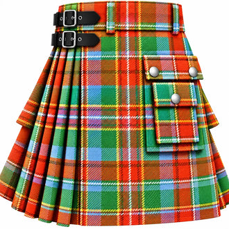 Stewart of Appin Ancient Tartan Kilt in traditional Scottish Highland style