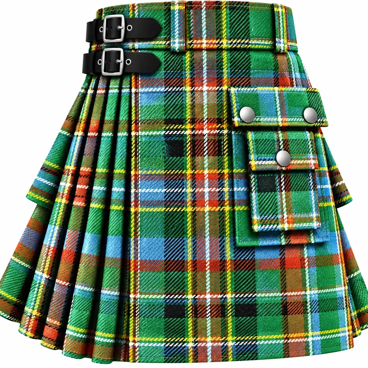 Stewart of Appin Hunting Ancient Tartan Kilt in traditional Scottish Highland style