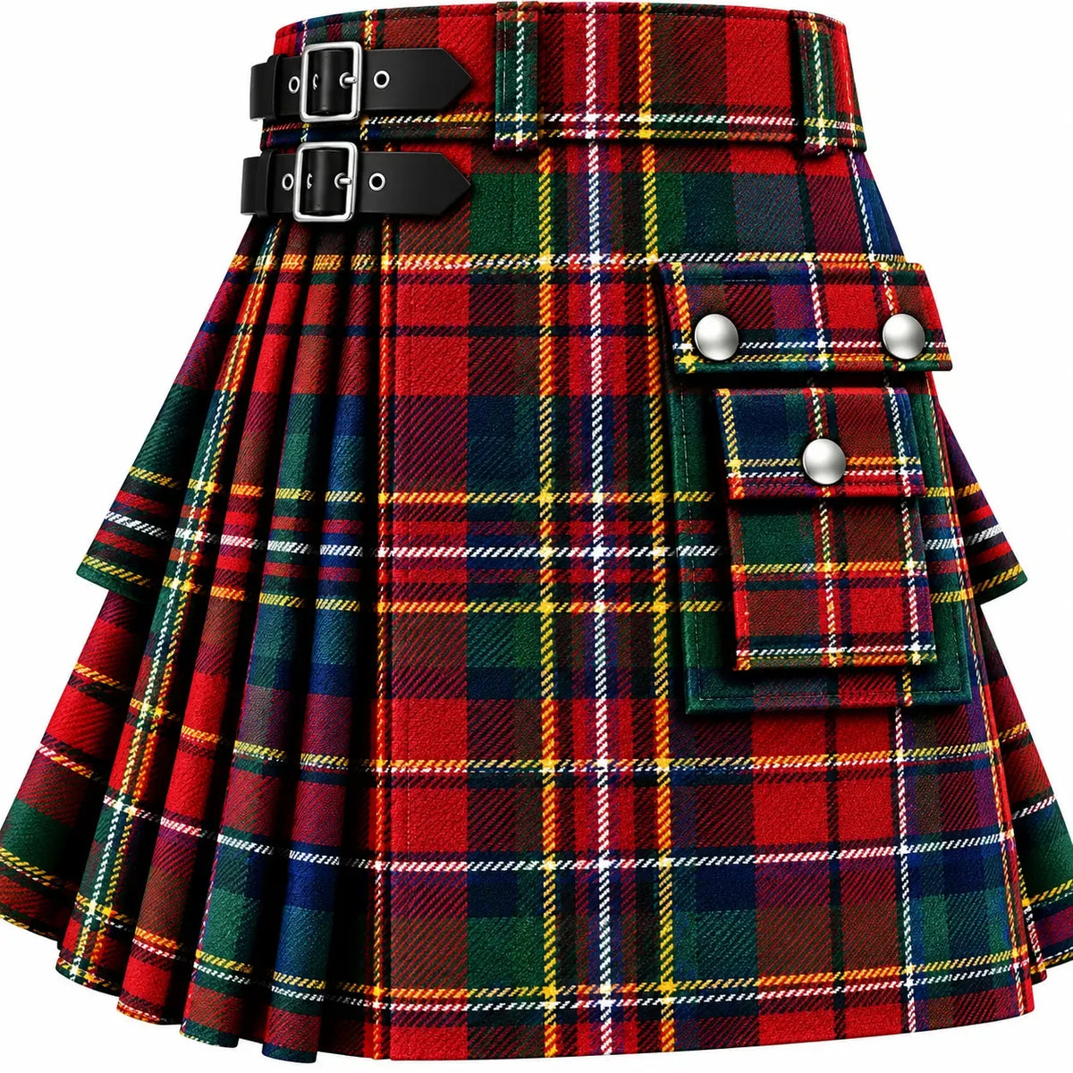 Stewart of Appin Modern Tartan Kilt in traditional Scottish Highland style