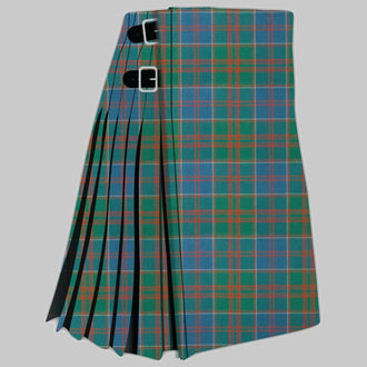 Stewart of Appin Tartan Kilt featuring traditional Scottish tartan with knife pleats and classic Highland styling