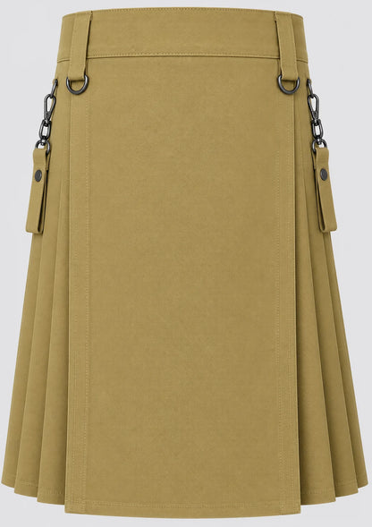 khaki kilt