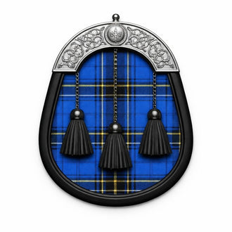USA Air Force tartan sporran with traditional Scottish design and durable construction
