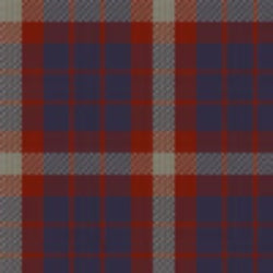 US Coast Guard tartan in patriotic heritage pattern for formal ceremonial wear
