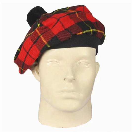Wallace Modern Tartan Tammy Hat – Scottish Tam O’ Shanter