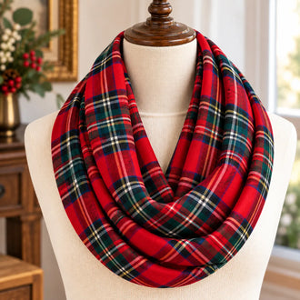 Wallace Tartan Infinity Scarf