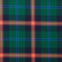 Young Modern tartan in contemporary Scottish heritage pattern for formal event wear
