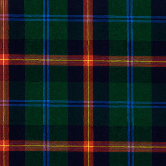 Young Modern tartan in contemporary Scottish heritage pattern for formal event wear