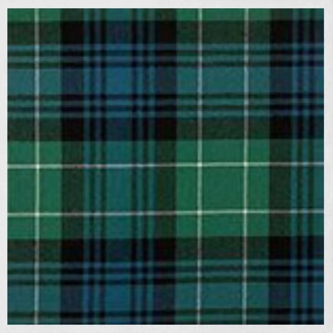 Abercrombie Ancient Tartan Kilt with muted red, green, and navy Scottish pattern
