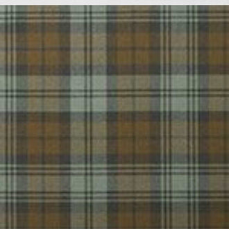 Black Watch Weathered Tartan Kilt with traditional Scottish pleated design
