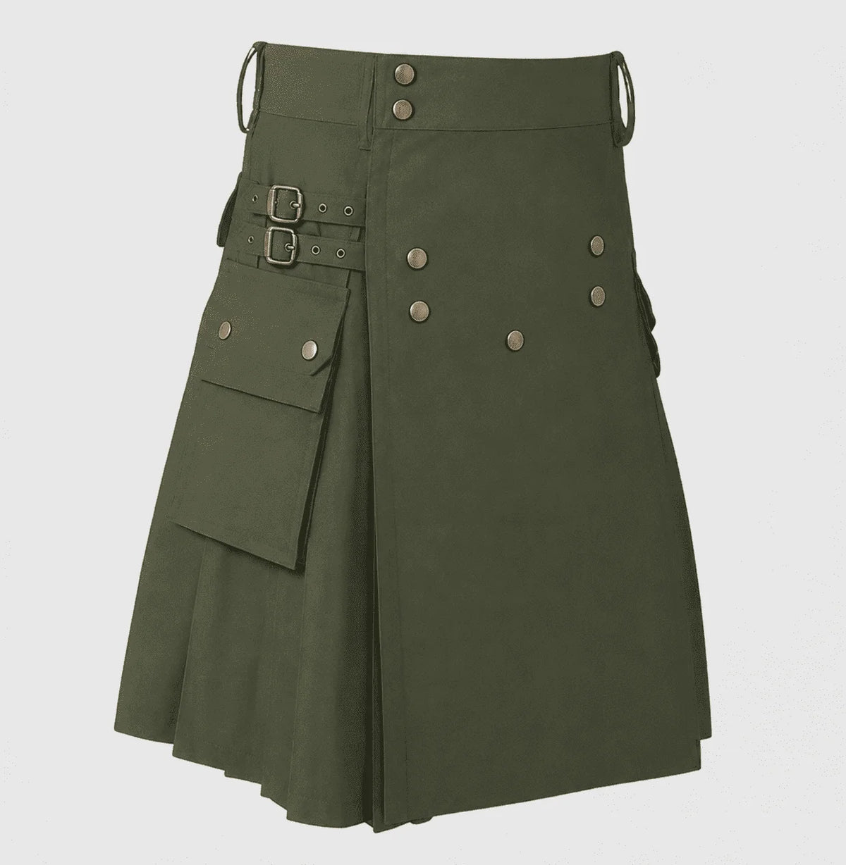 olive green kilt