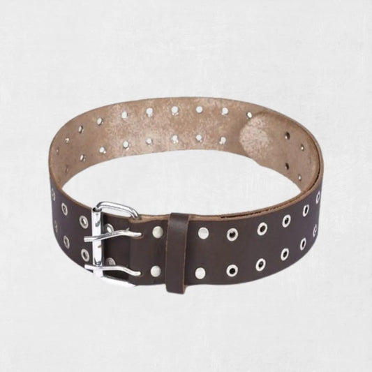 Premium Quality Brown Leather Kilt Belt for Men with adjustable fit and stylish buckle