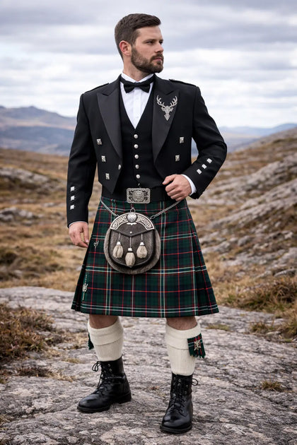 Scottish National Tartan Kilt – Traditional Highland Outfit