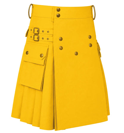 yellow kilt
